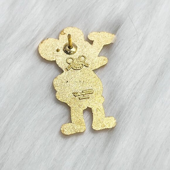 🔮‎ 5/$25 Disney Gold Classic Mickey Mouse Pin - Picture 3 of 3